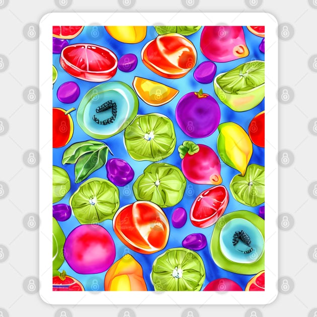 Fruity Candy Sticker by Bizaire